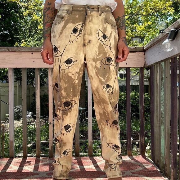 Vintage 90’s Alfred Sung high waisted jeans / size 12 - Picture 10 of 12